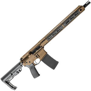 Christensen Arms CA5FIVE6 223 Wylde 16in Burnt Bronze/Black Semi Automatic Modern Sporting Rifle - 30+1 Rounds