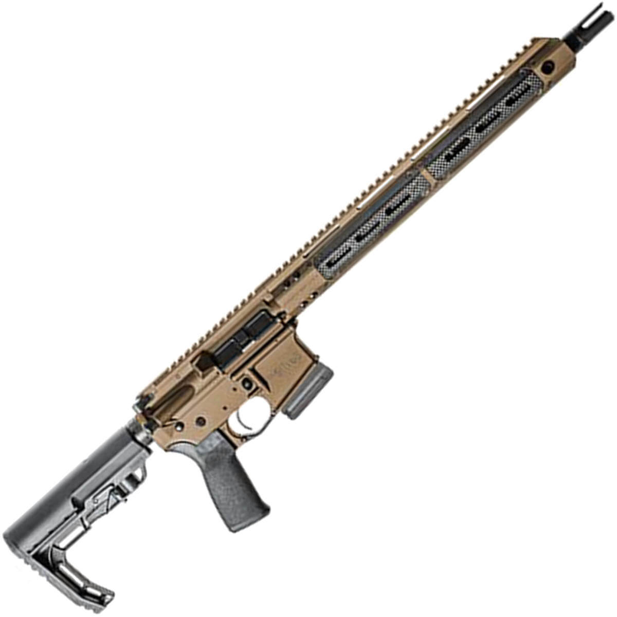 Christensen Arms CA5FIVE6 223 Wylde 16in Burnt Bronze/Black Semi Automatic Modern Sporting Rifle - 10+1 Rounds - California Compliant - Burnt Bronze/Black Christensen Arms CA5FIVE6 223 Wylde 16in Burnt Bronze/Black Semi Automatic Modern Sporting Rifle - 10+1 Rounds - California Compliant - Burnt Bronze/Black