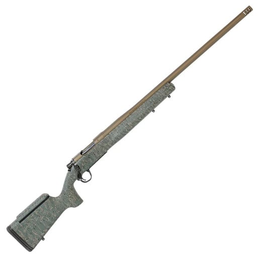 Christensen Arms Mesa Long Range 6.5 PRC Burnt Bronze Cerakote Bolt Action Rifle - 26in - Camo image