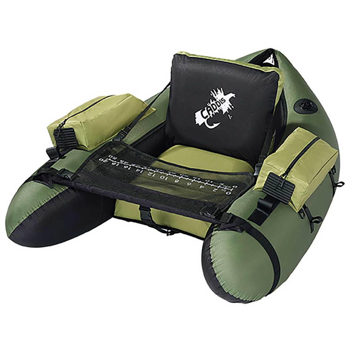 Caddis Sports Pro 3000 Tear Drop Float Tube - Olive - Olive Caddis Sports Pro 3000 Tear Drop Float Tube - Olive - Olive