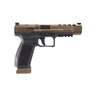Canik Mete SFx 9mm Luger 5.2in Bronze Cerakote Pistol - 20+1 Rounds - Tan