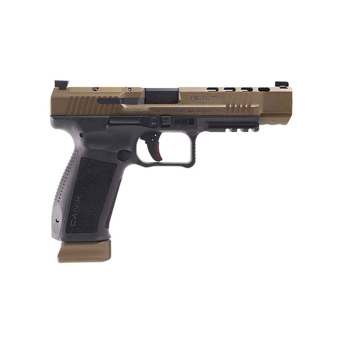 Canik Mete SFx 9mm Luger 5.2in Bronze Cerakote Pistol - 20+1 Rounds - Tan Canik Mete SFx 9mm Luger 5.2in Bronze Cerakote Pistol - 20+1 Rounds - Tan