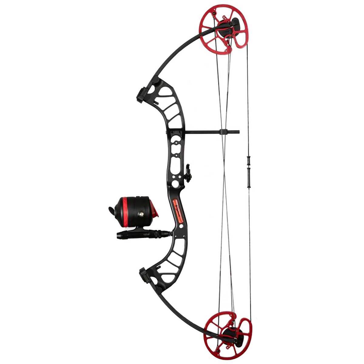 Cajun Bowfishing Shore Runner EVS 20-50lbs Right Hand Black Compound Bowfishing Bow - Black Cajun Bowfishing Shore Runner EVS 20-50lbs Right Hand Black Compound Bowfishing Bow - Black