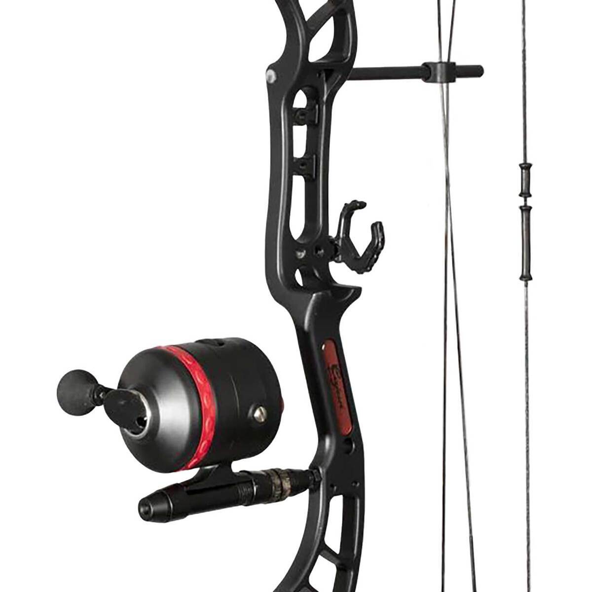Cajun Bowfishing Shore Runner EVS 20-50lbs Right Hand Black Compound Bowfishing Bow - Black Cajun Bowfishing Shore Runner EVS 20-50lbs Right Hand Black Compound Bowfishing Bow - Black
