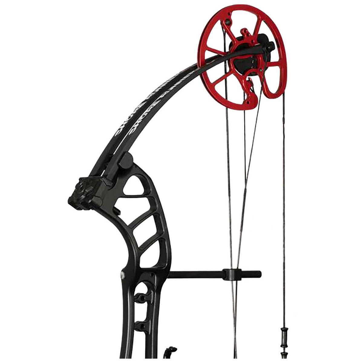 Cajun Bowfishing Shore Runner EVS 20-50lbs Right Hand Black Compound Bowfishing Bow - Black Cajun Bowfishing Shore Runner EVS 20-50lbs Right Hand Black Compound Bowfishing Bow - Black