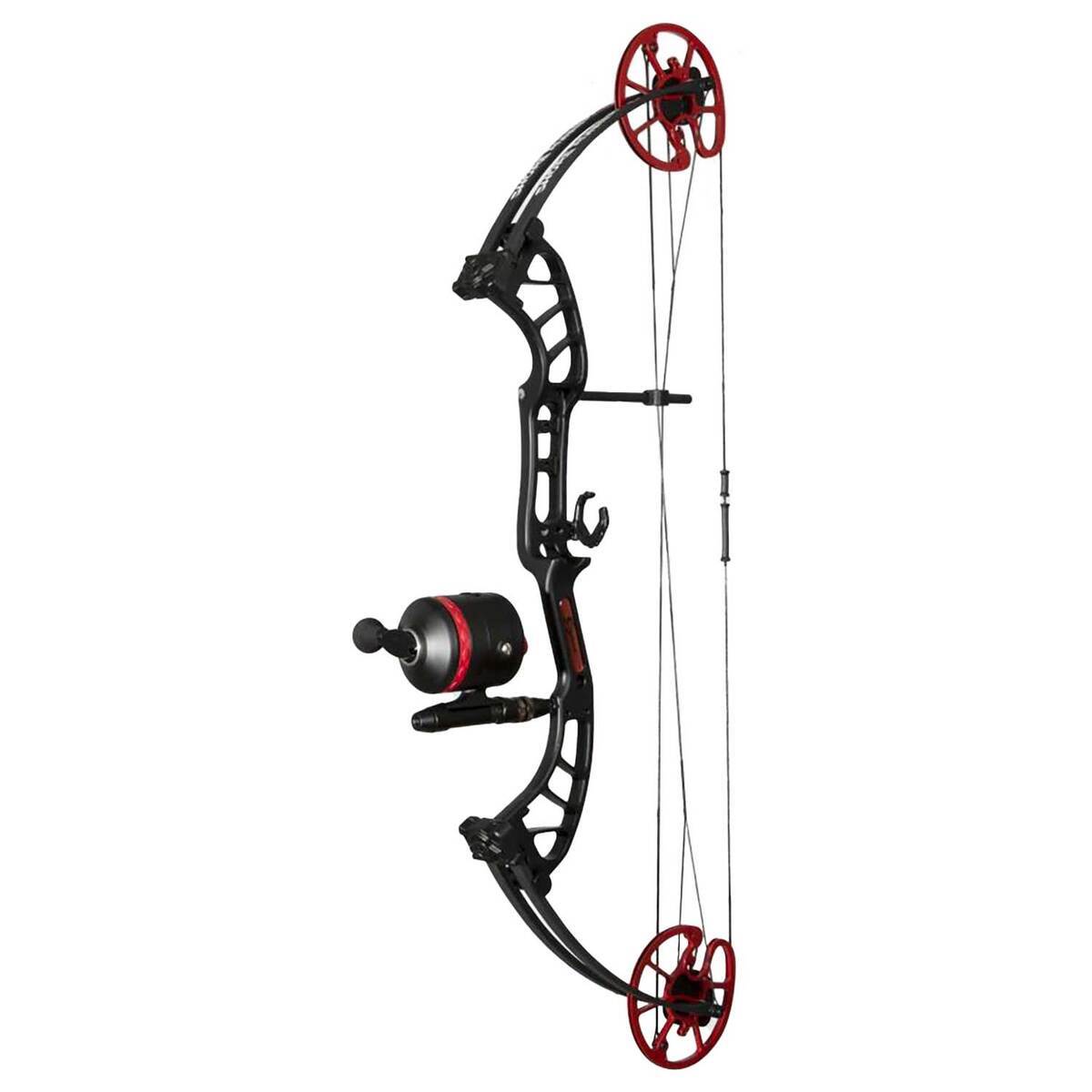 Cajun Bowfishing Shore Runner EVS 20-50lbs Right Hand Black Compound Bowfishing Bow - Black Cajun Bowfishing Shore Runner EVS 20-50lbs Right Hand Black Compound Bowfishing Bow - Black
