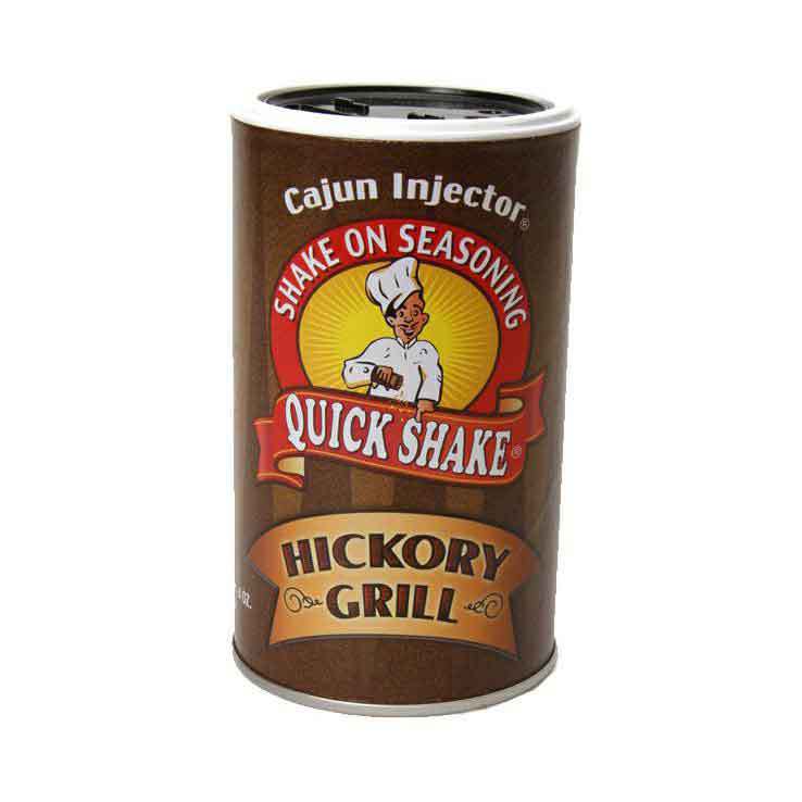 Cajun Injector Hickory Grill Shake Canister - 8oz Cajun Injector Hickory Grill Shake Canister - 8oz