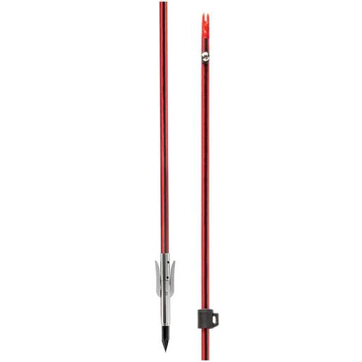 Cajun Wasp Bowfishing Arrow With Sting-A-Ree Point – Red