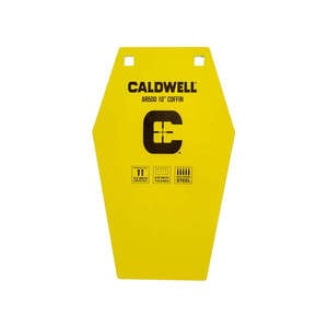 Caldwell AR500 10in Coffin Steel Target