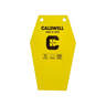 Caldwell AR500 10in Coffin Steel Target - Yellow
