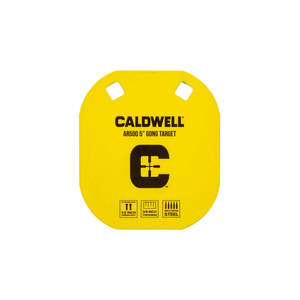Caldwell AR500 5in Caldwell C Steel Gong Target