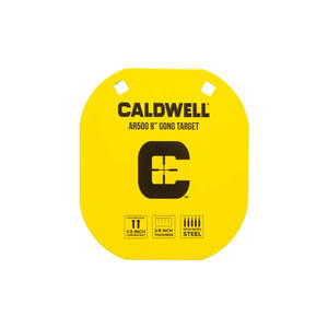 Caldwell AR500 8in Caldwell C Steel Gong Target