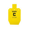 Caldwell AR500 IPSC Steel Target - Full Size - Yellow