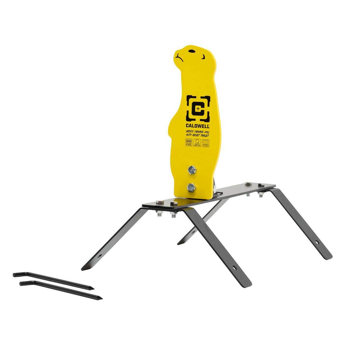 Caldwell AR500 Prairie Dog Target - Yellow Caldwell AR500 Prairie Dog Target - Yellow