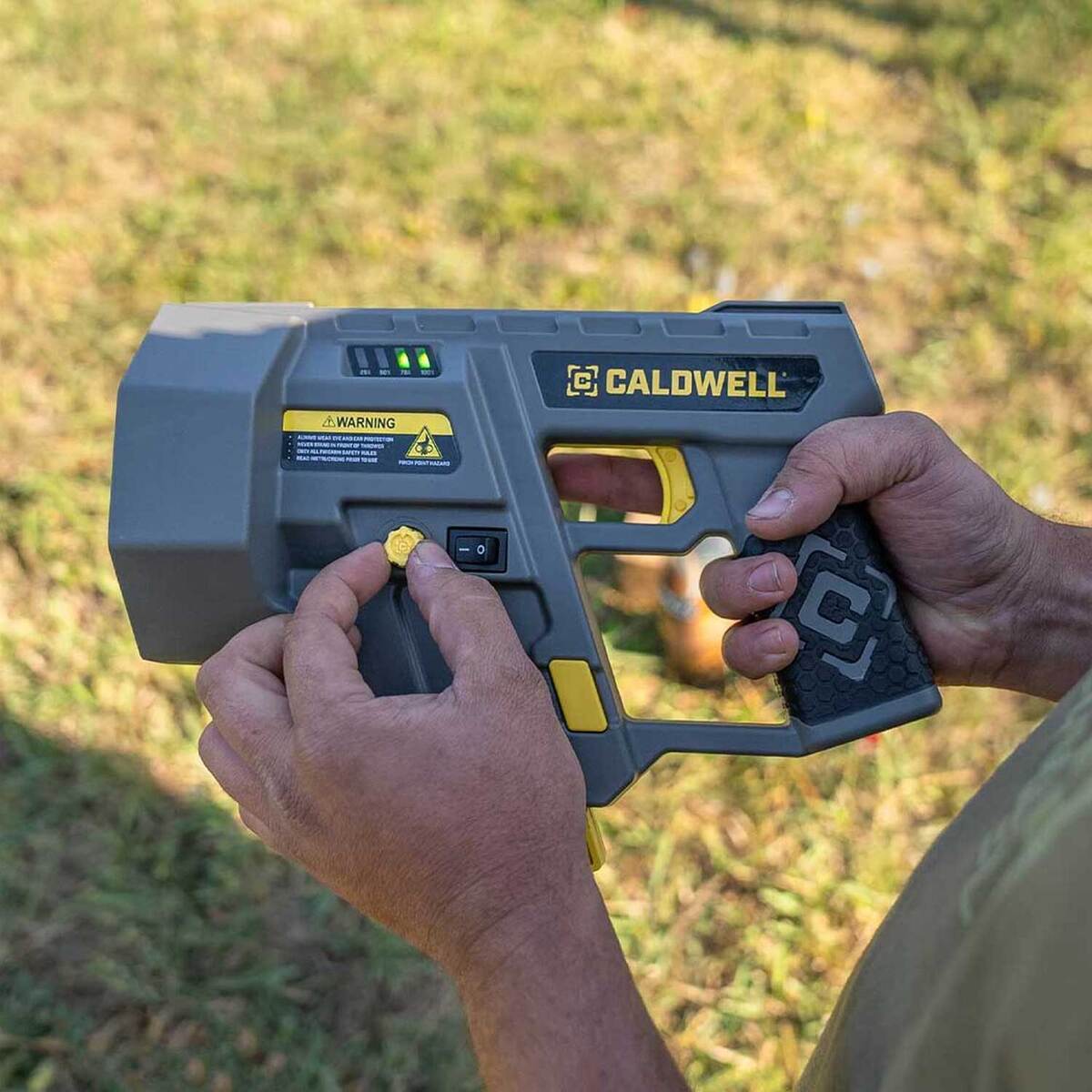 Caldwell ClayCopter Handheld Target Thrower - Gray Caldwell ClayCopter Handheld Target Thrower - Gray