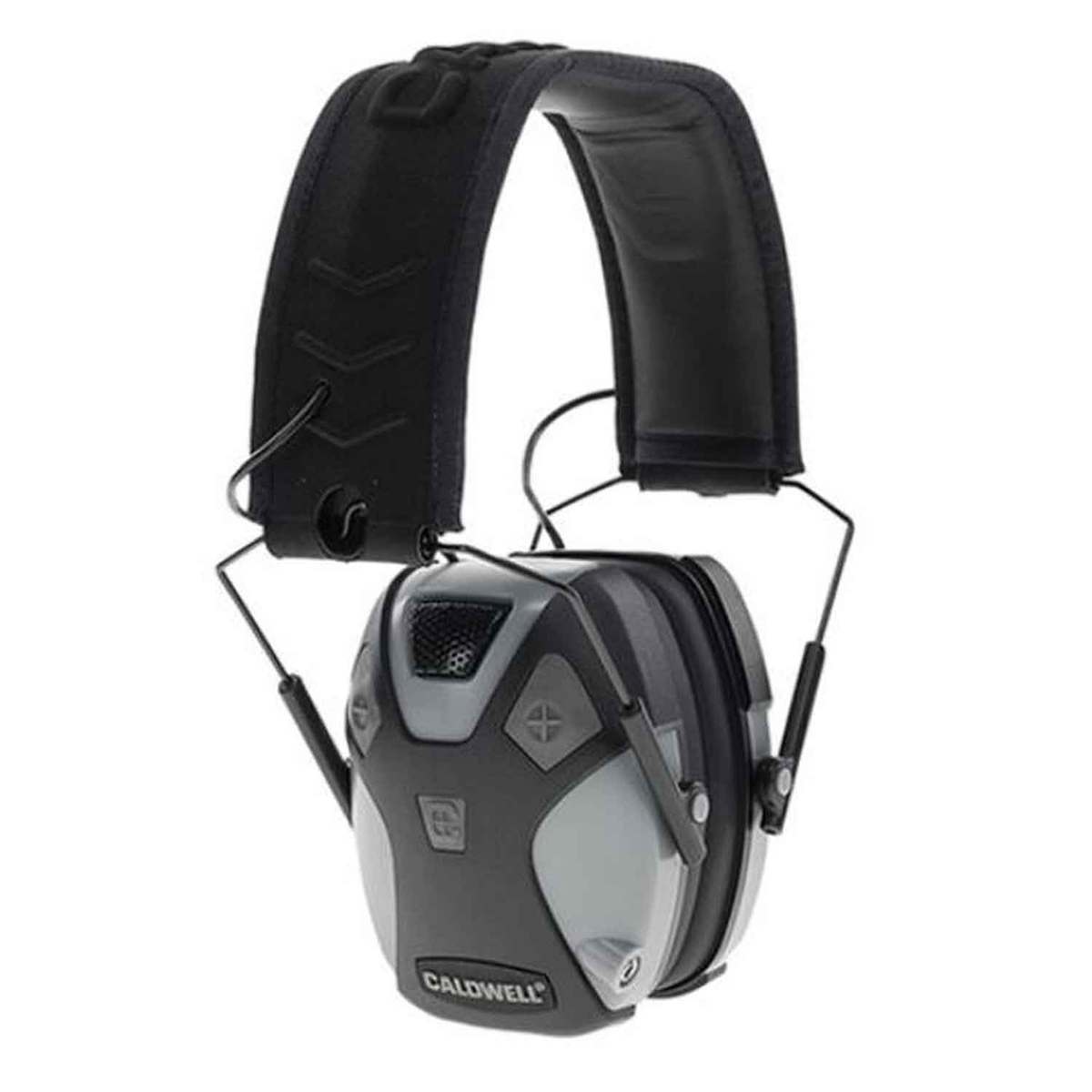 Caldwell E-Max Pro Electronic Passive Earmuff - Gray - Gray Caldwell E-Max Pro Electronic Passive Earmuff - Gray - Gray
