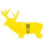 Caldwell Shooting Supplies AR500 33% Deer Shooting Target - Yellow