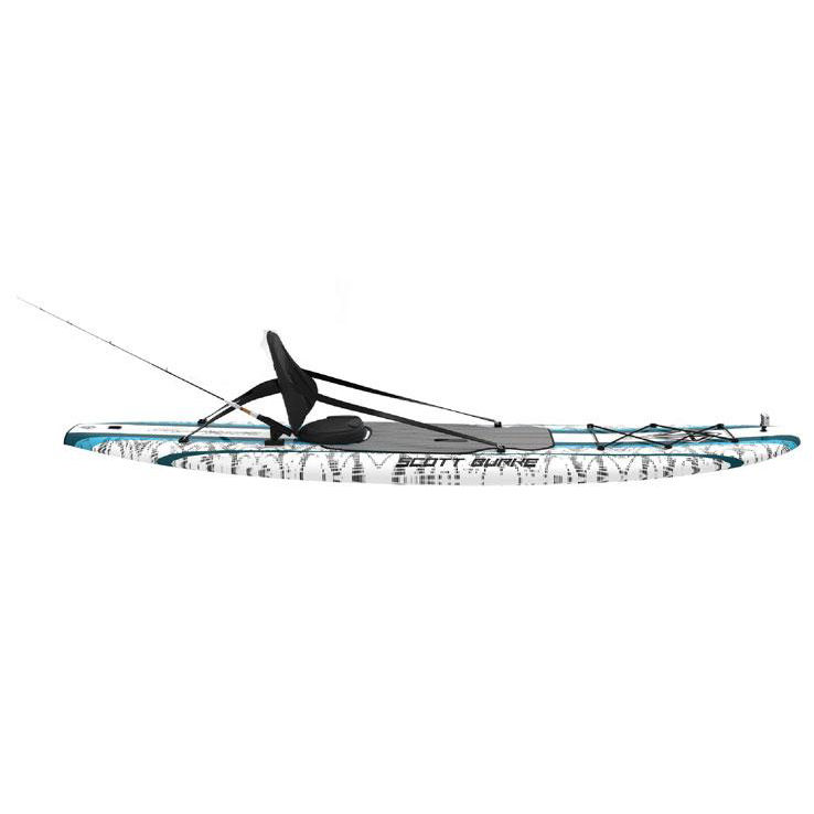 California Board Company Super Voyager Fishing Package Paddleboard - 10.6ft White/Blue - White/Blue California Board Company Super Voyager Fishing Package Paddleboard - 10.6ft White/Blue - White/Blue