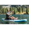 California Board Company 11ft CURRENT Inflatable Stand Up Paddleboard (ISUP) w/ Seat - Aqua Blue - Aqua Blue