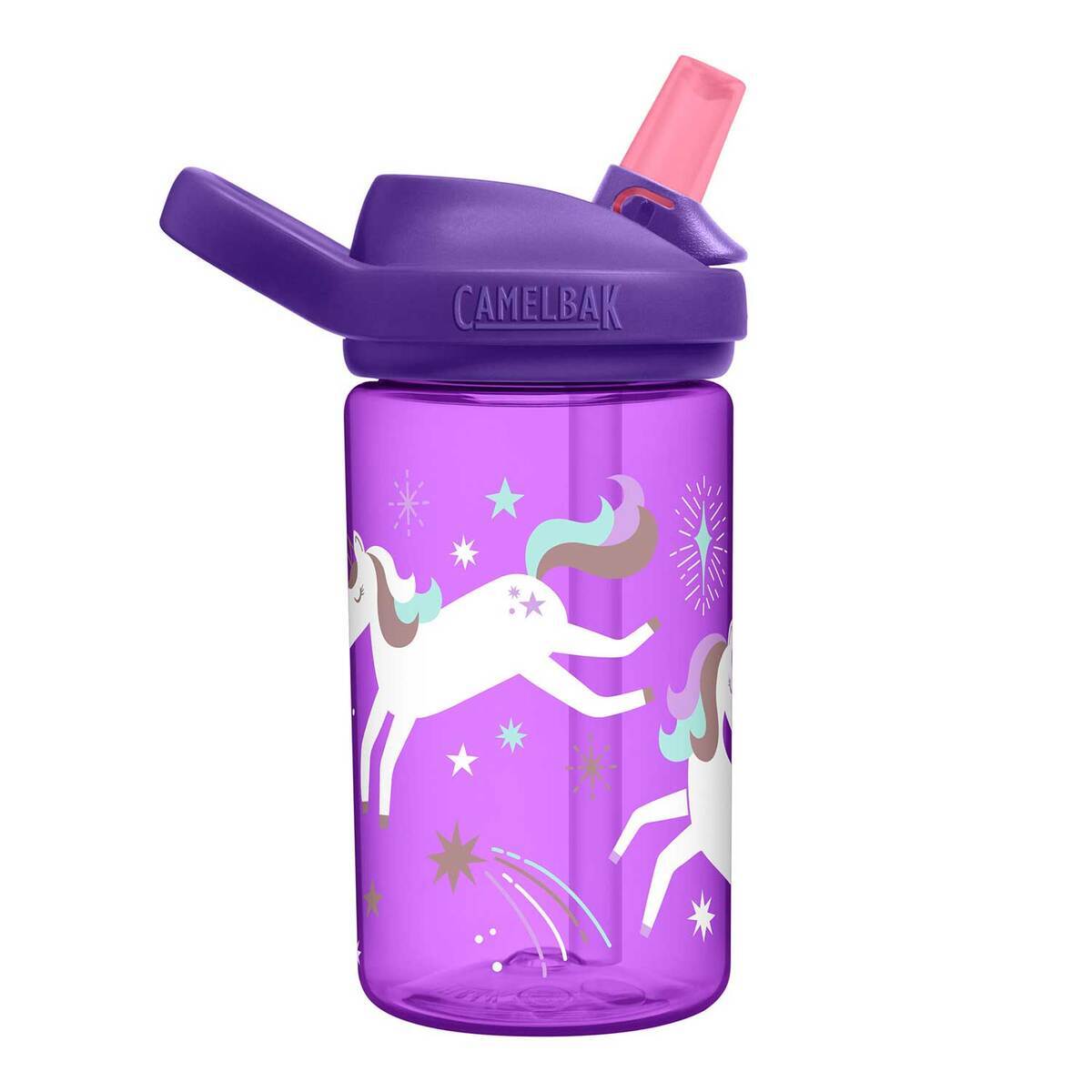 Camelbak Eddy+ 14oz Kids Bottle with Staw Lid - Celestial Unicorns - Celestial Unicorns Camelbak Eddy+ 14oz Kids Bottle with Staw Lid - Celestial Unicorns - Celestial Unicorns