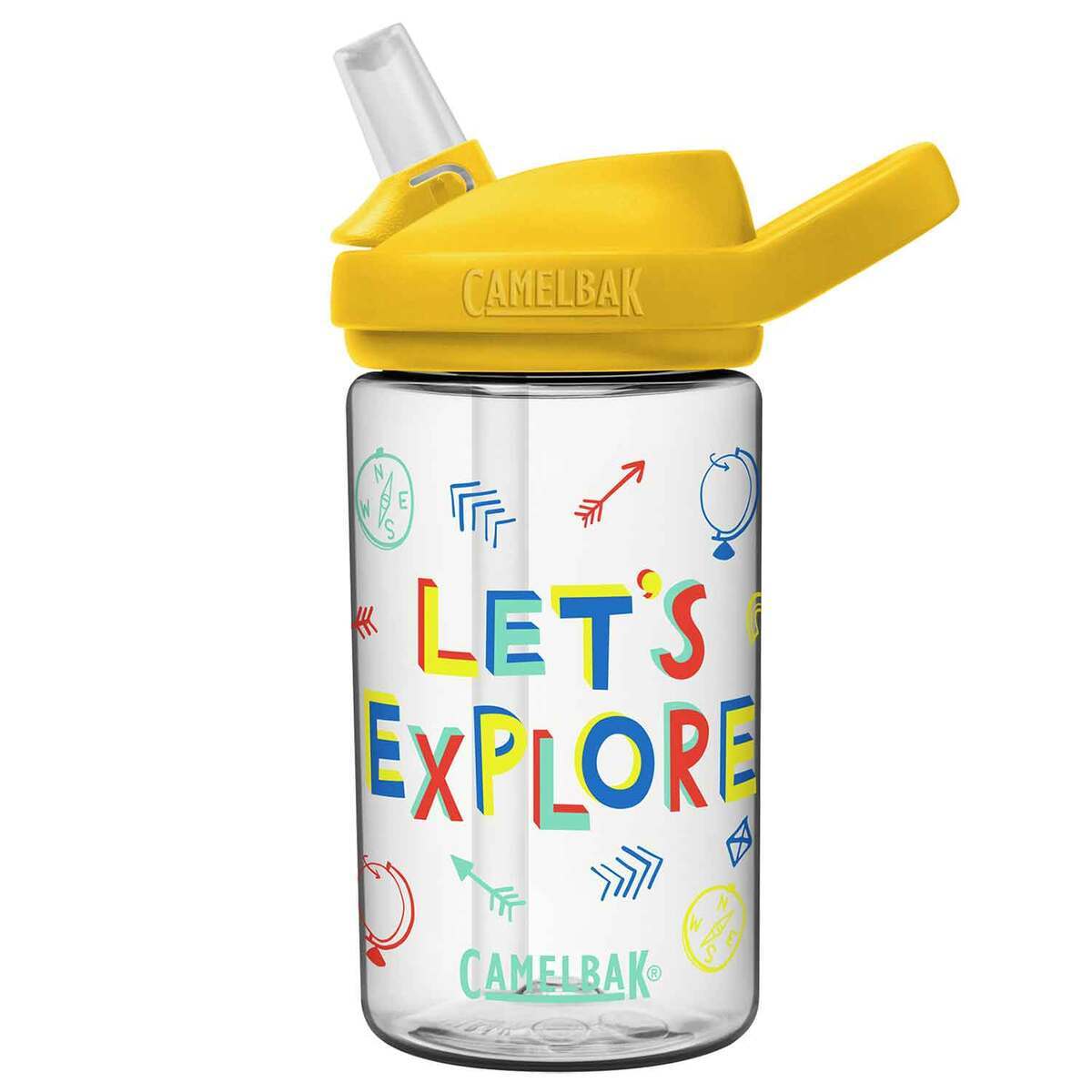 Camelbak Eddy+ 14oz Kids Bottle with Straw Lid Camelbak Eddy+ 14oz Kids Bottle with Straw Lid