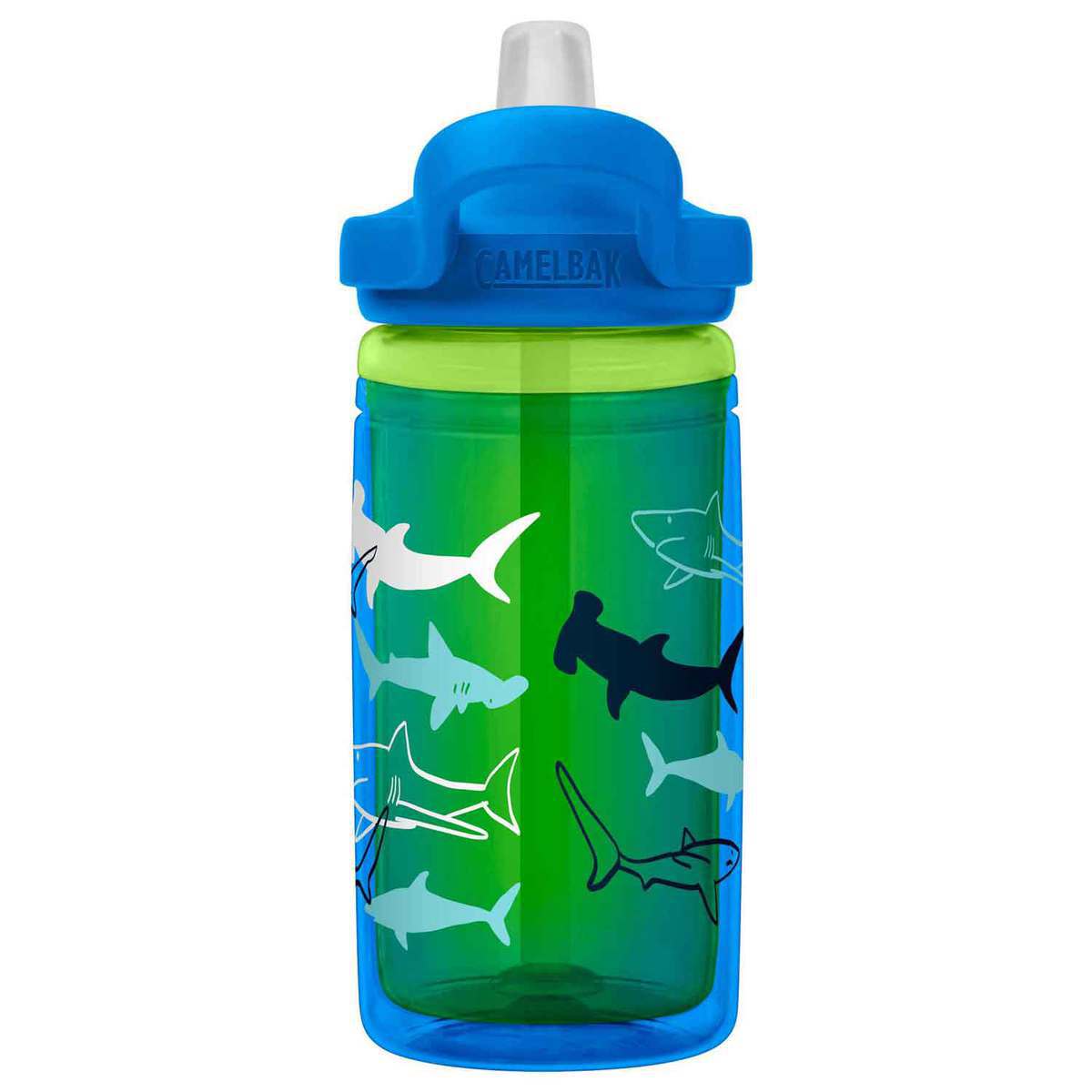 Camelbak Eddy+ Kids 14oz Insulated Bottle - Scuba Sharks - Scuba Sharks Camelbak Eddy+ Kids 14oz Insulated Bottle - Scuba Sharks - Scuba Sharks