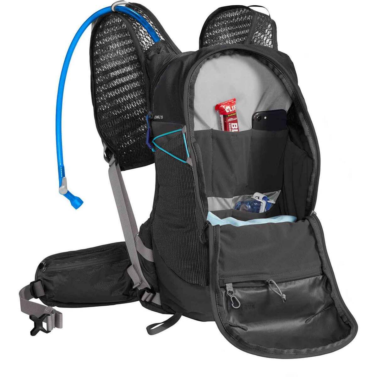 Camelbak Octane 25 2 Liter Hydration Pack - Black Bluefish - Black Bluefish Camelbak Octane 25 2 Liter Hydration Pack - Black Bluefish - Black Bluefish