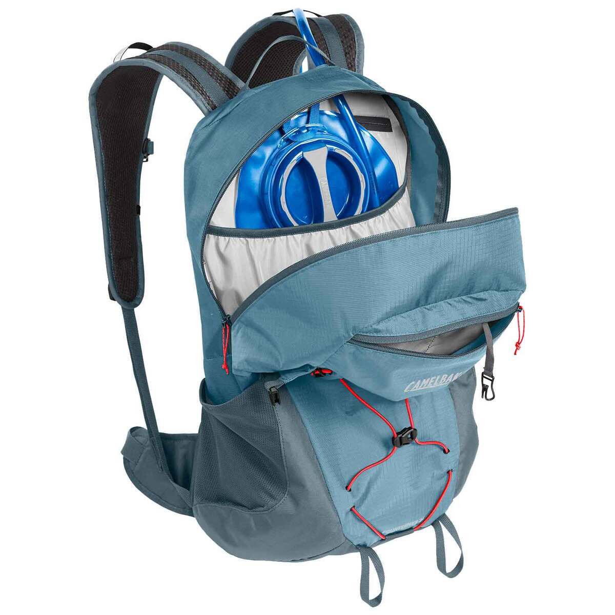Camelbak Women's Fourteener 24 Liter Hydration Backpack - Smoke Blue/Fiery Coral - Blue/Red Camelbak Women's Fourteener 24 Liter Hydration Backpack - Smoke Blue/Fiery Coral - Blue/Red