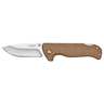Camillus BushCrafter 3.5 inch Folding Knife - Brown - Brown