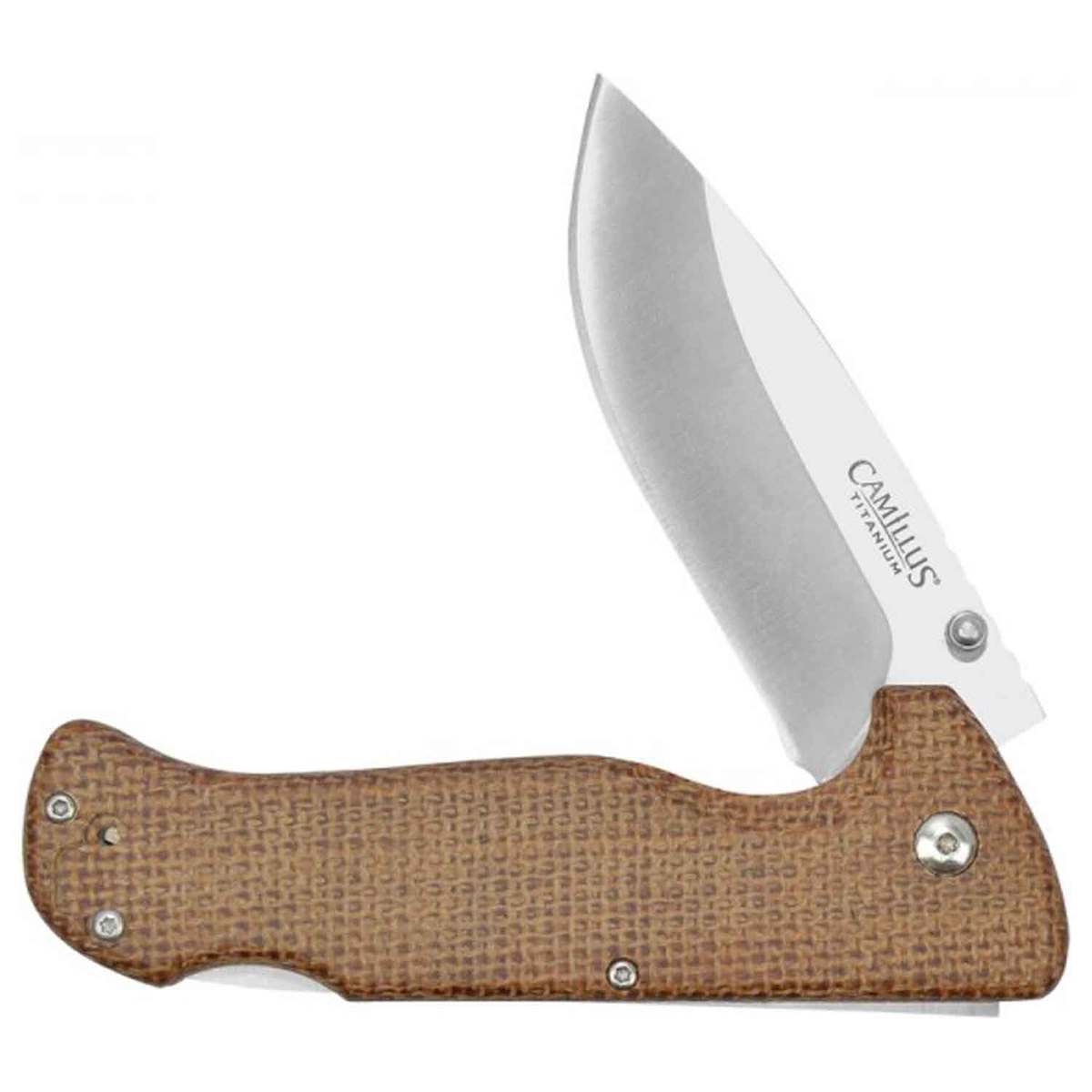 Camillus BushCrafter 3.5 inch Folding Knife - Brown Camillus BushCrafter 3.5 inch Folding Knife - Brown