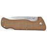 Camillus BushCrafter 3.5 inch Folding Knife - Brown - Brown