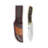 Camillus Western Crosstrail 4.25 inch Fixed Blade Knife - Brown