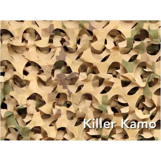 Camo Unlimited Killer Kamo Ultra Lite Net - Killer Kamo 7ft 10in x 9ft 10in - Camo Unlimited