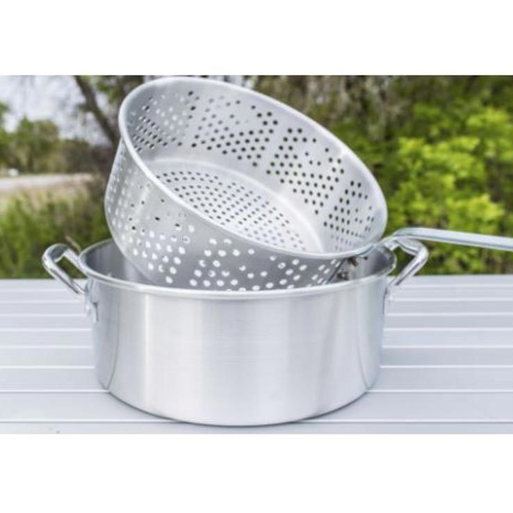 Camp Chef 10 1/2 QT Fry Pot w/Basket - Silver Camp Chef 10 1/2 QT Fry Pot w/Basket - Silver