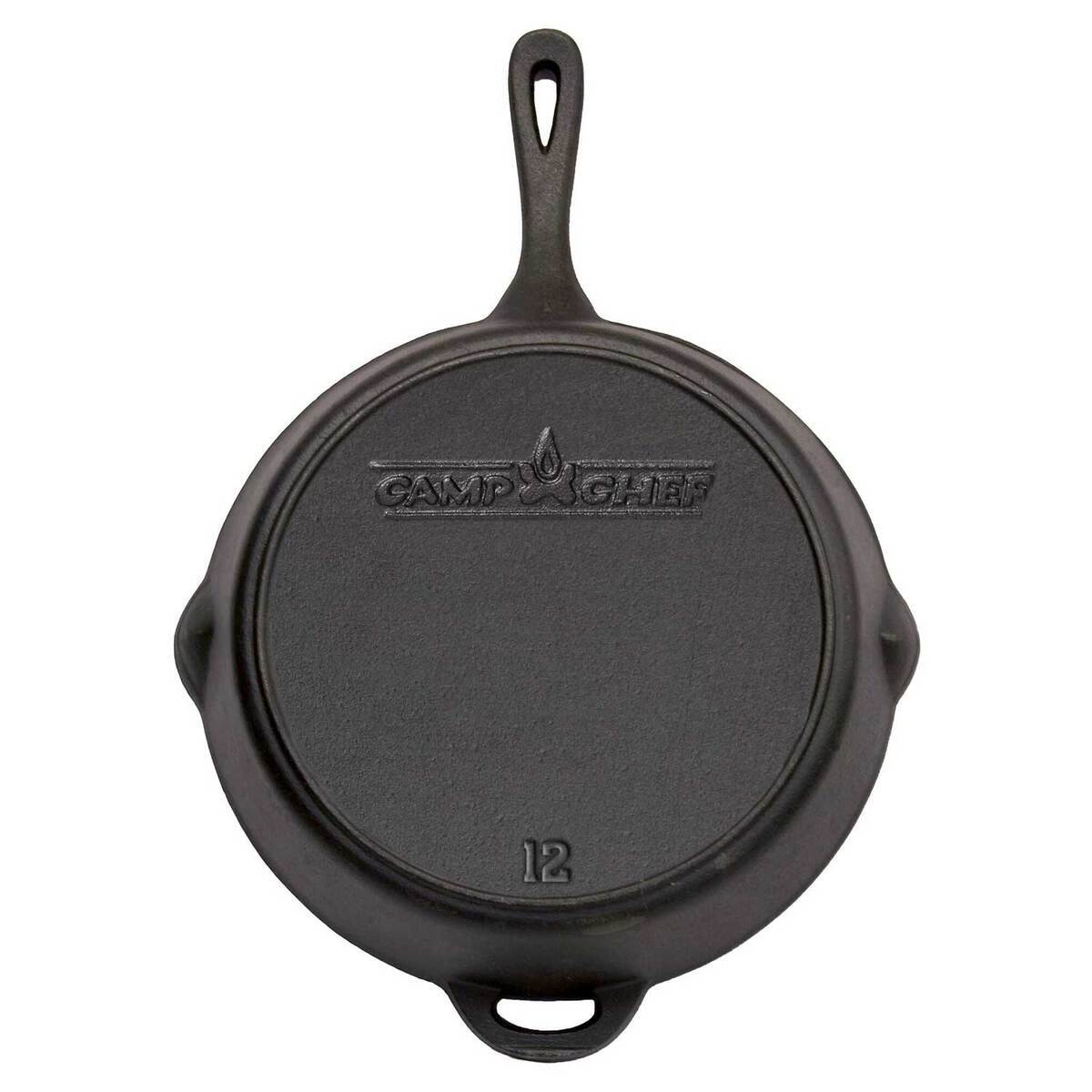 Camp Chef 12in Cast Iron Skillet - Black Camp Chef 12in Cast Iron Skillet - Black