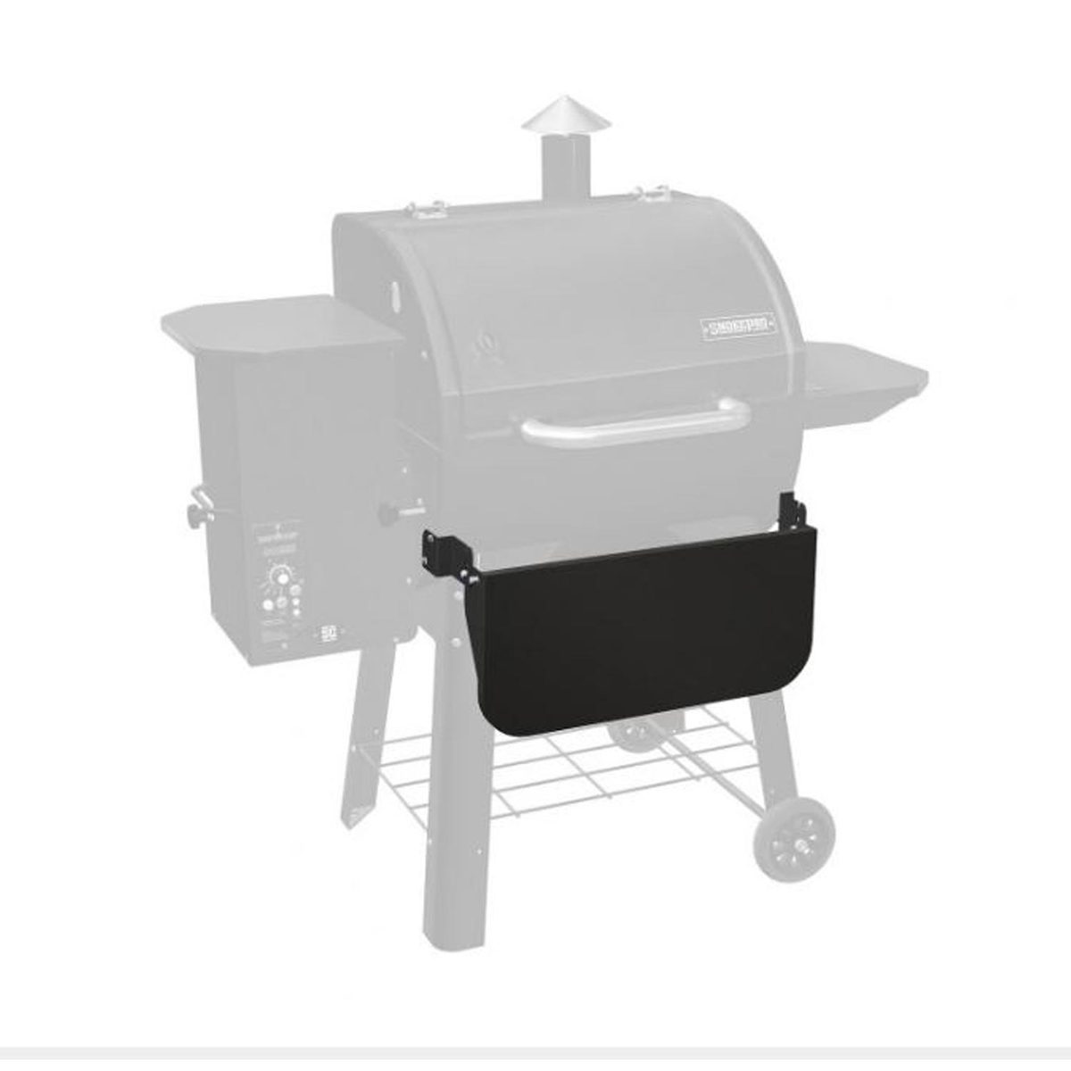 Camp Chef 24 inch Pellet Grill Front Shelf - Black Camp Chef 24 inch Pellet Grill Front Shelf - Black
