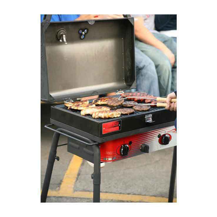 Camp Chef Big Gas Grill Three Burner Stove for Large Space
