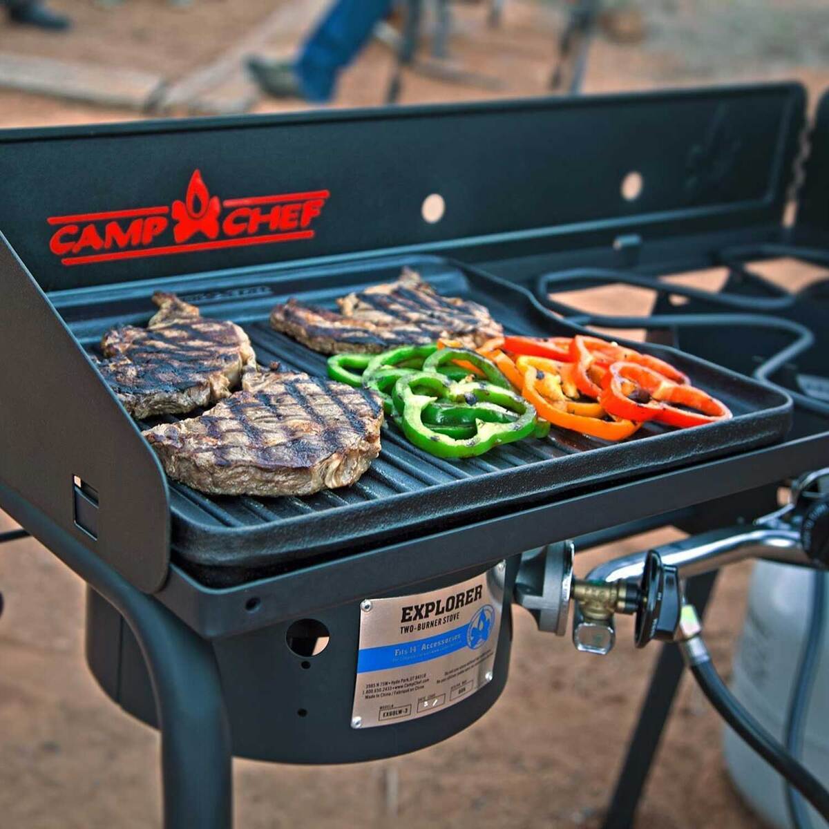Camp Chef Explorer 14 2-Burner Stove - Black Camp Chef Explorer 14 2-Burner Stove - Black