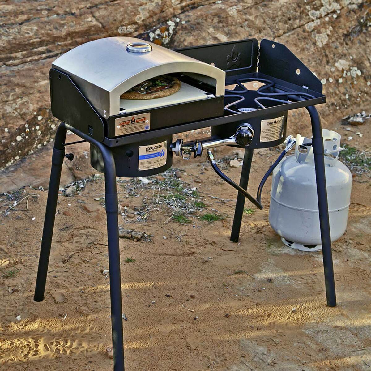 Camp Chef Explorer 14 2-Burner Stove - Black Camp Chef Explorer 14 2-Burner Stove - Black