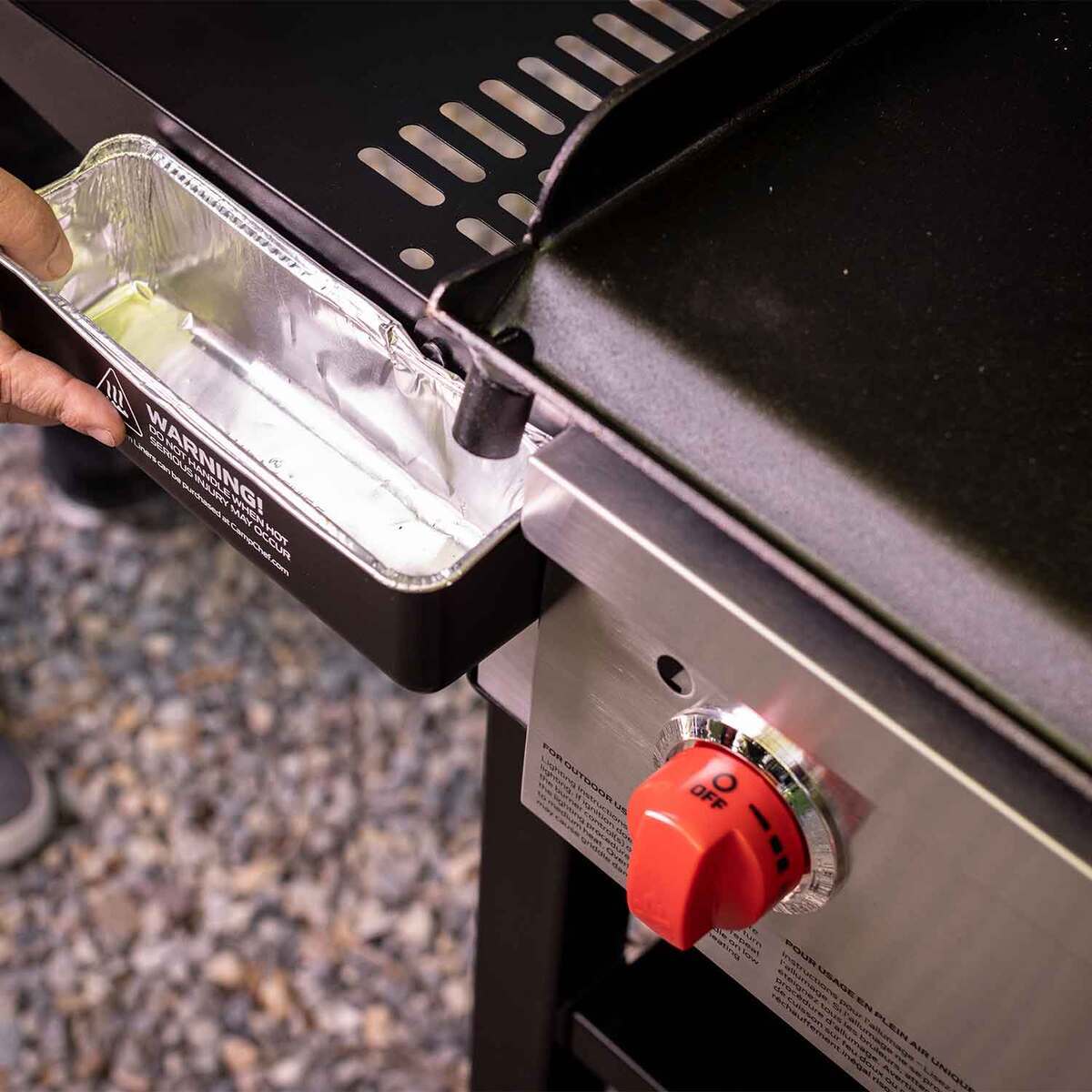 Camp Chef Flat Top 600 Griddle with Lid - Black Camp Chef Flat Top 600 Griddle with Lid - Black