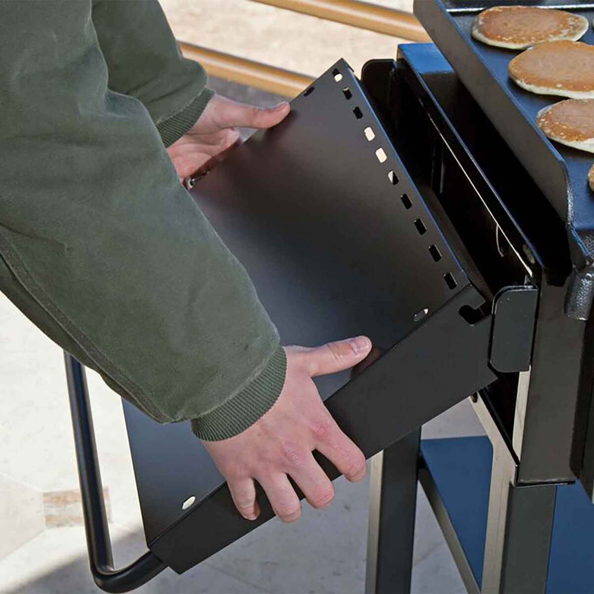 Camp Chef Flat Top 900 6 Burner Griddle - Silver/Black - Silver/Black Camp Chef Flat Top 900 6 Burner Griddle - Silver/Black - Silver/Black