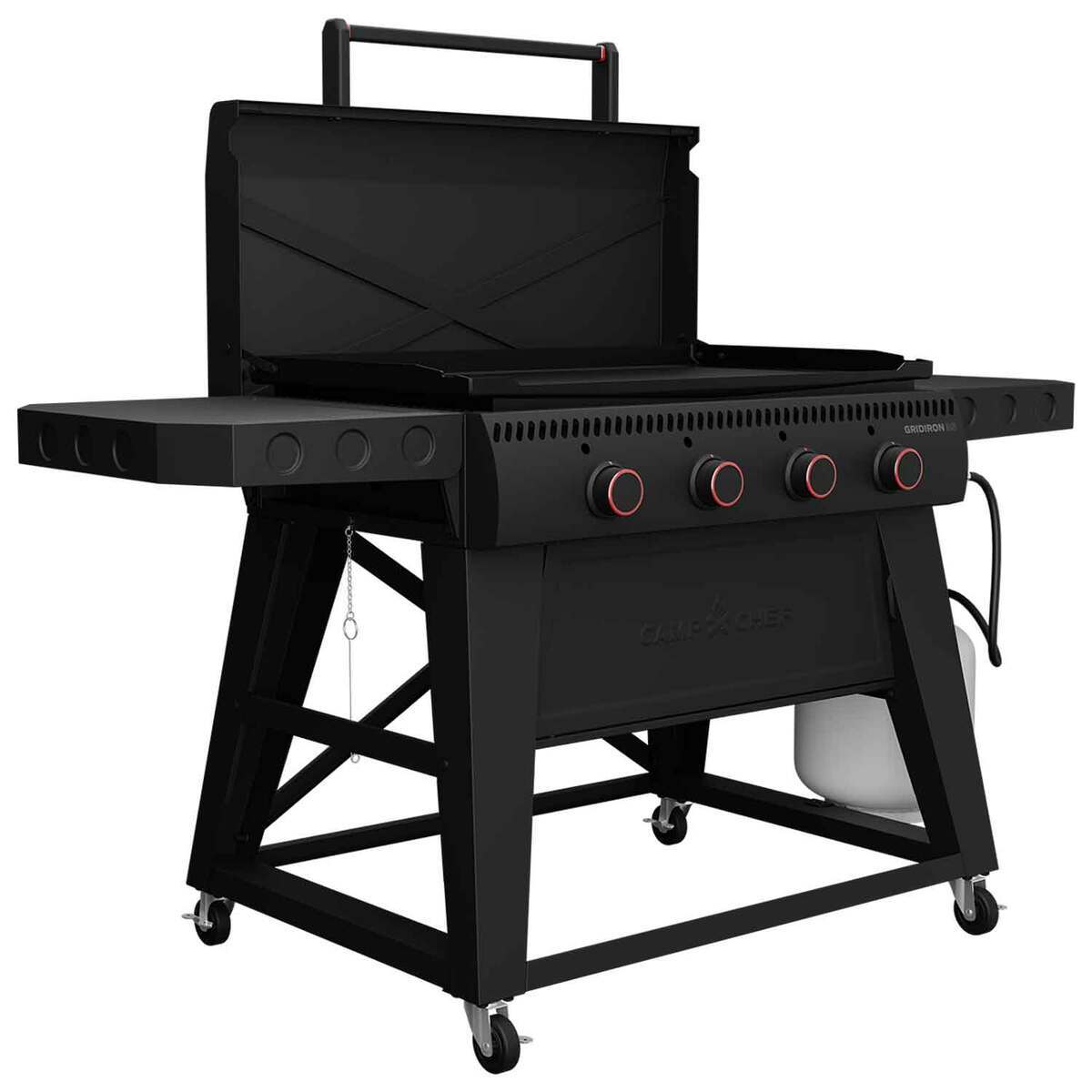 Bass Pro Cabela's Cast Iron Griddle Stainless Steel Propane