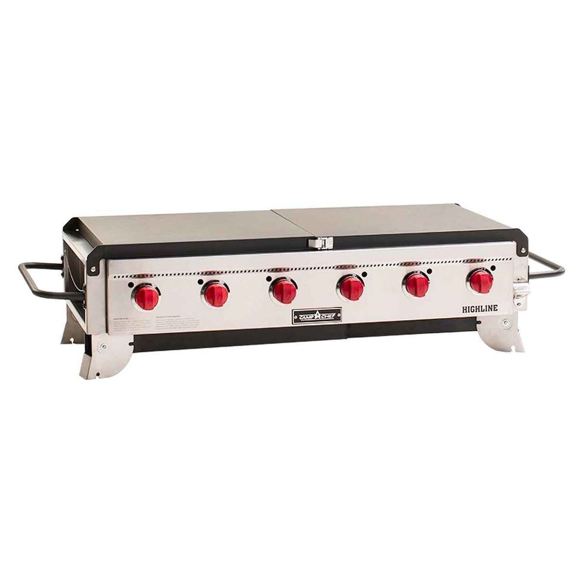 Camp Chef Highline Event 6 Burner Grill - Silver - Silver Camp Chef Highline Event 6 Burner Grill - Silver - Silver