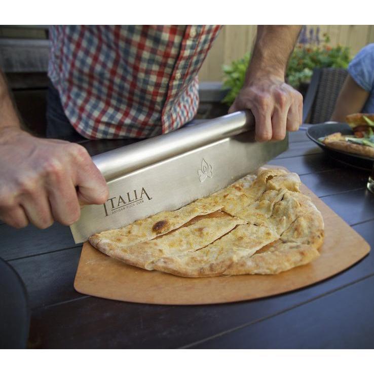 Camp Chef Italia 14 inch Rocking Pizza Cutter - Silver Camp Chef Italia 14 inch Rocking Pizza Cutter - Silver