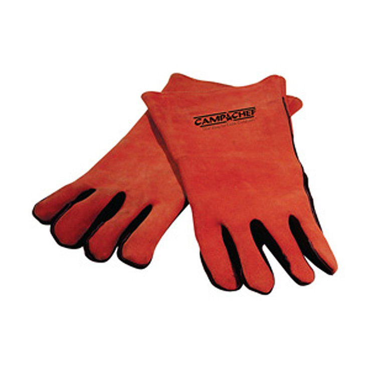 Camp Chef Leather Cooking Gloves - Red Camp Chef Leather Cooking Gloves - Red