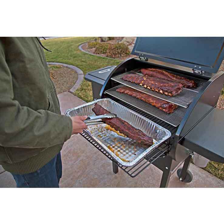 Camp Chef Pellet Grill and Smoker Shelf - Black Camp Chef Pellet Grill and Smoker Shelf - Black