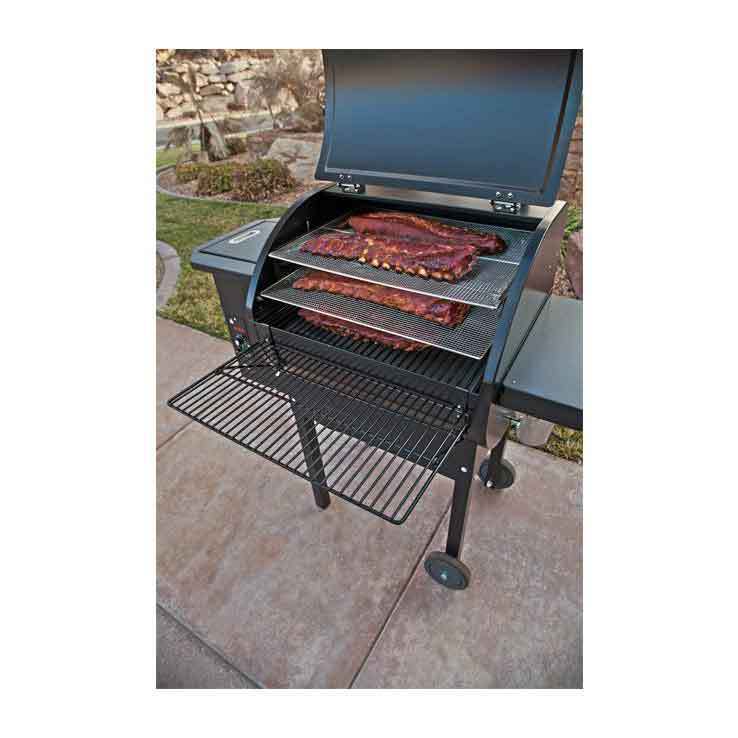 Camp Chef Pellet Grill and Smoker Shelf - Black Camp Chef Pellet Grill and Smoker Shelf - Black