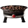 Camp Chef Ponderosa 24in Deluxe Gas Firepit with Cover - Black