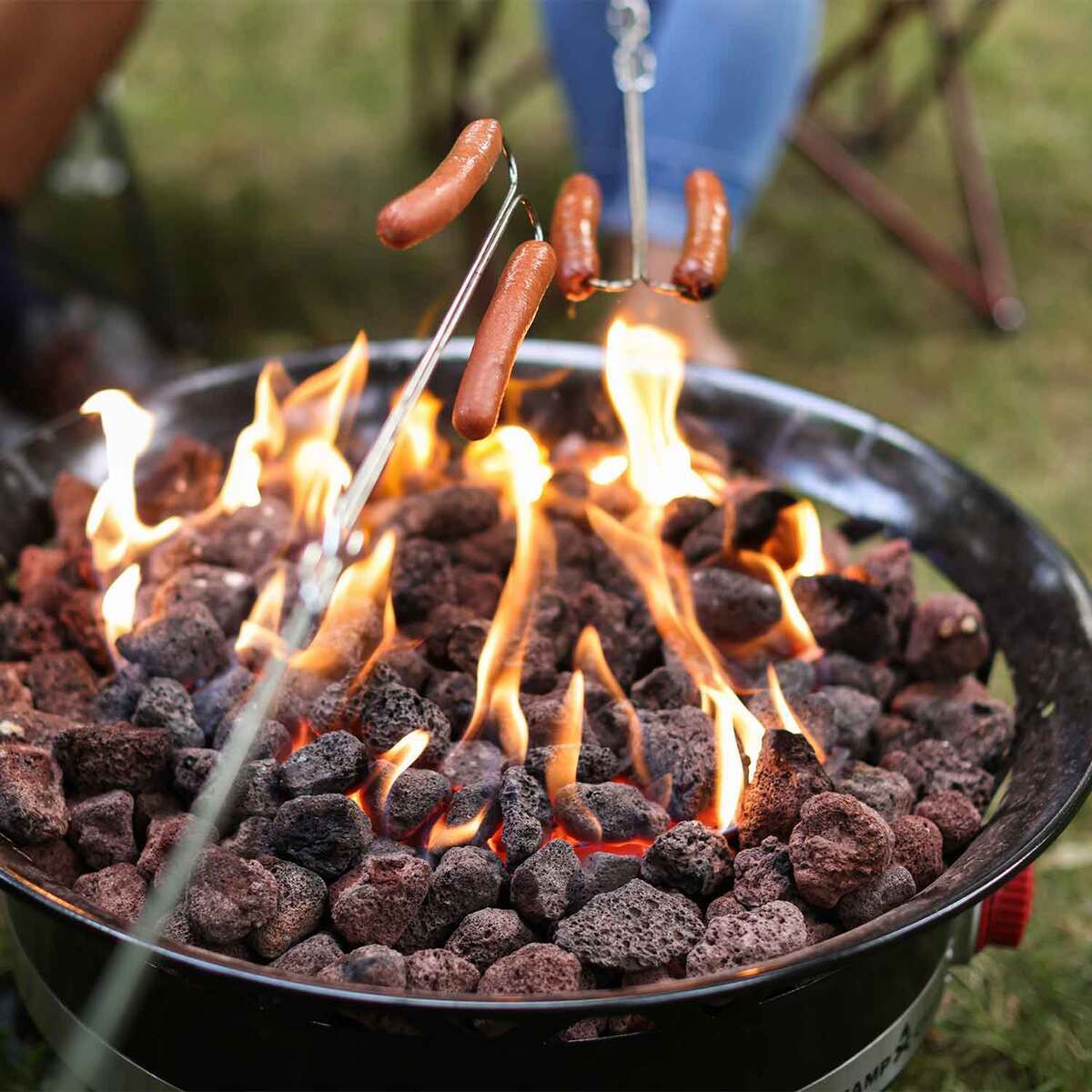 Camp Chef Ponderosa 24in Deluxe Gas Firepit with Cover - Black Camp Chef Ponderosa 24in Deluxe Gas Firepit with Cover - Black