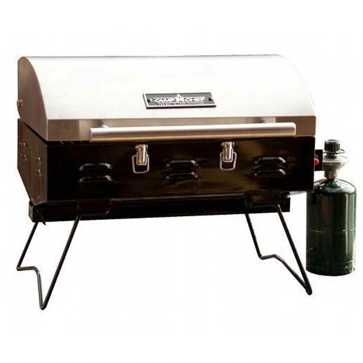 Camp Chef Portable BBQ Grill - Stainless steel Camp Chef Portable BBQ Grill - Stainless steel